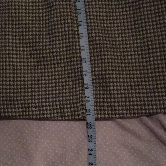 Wool blend houndstooth skirt - Picture 7 of 8